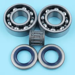 Crankshaft Ball Bearing Oil Seal Needle Cage Kit For Husqvarna 357 359 357XP Chainsaw 505 27 57-19,738 22 02-25