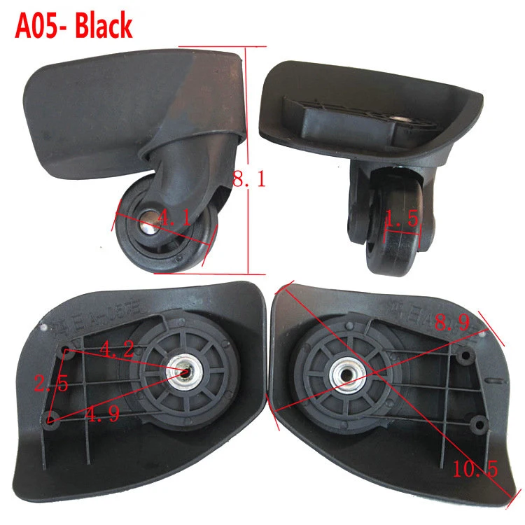 A05-JYL Wheels Replacement Luggage  for Suitcases Repair hand Travel Accessories  Parts Trolley  Rubber