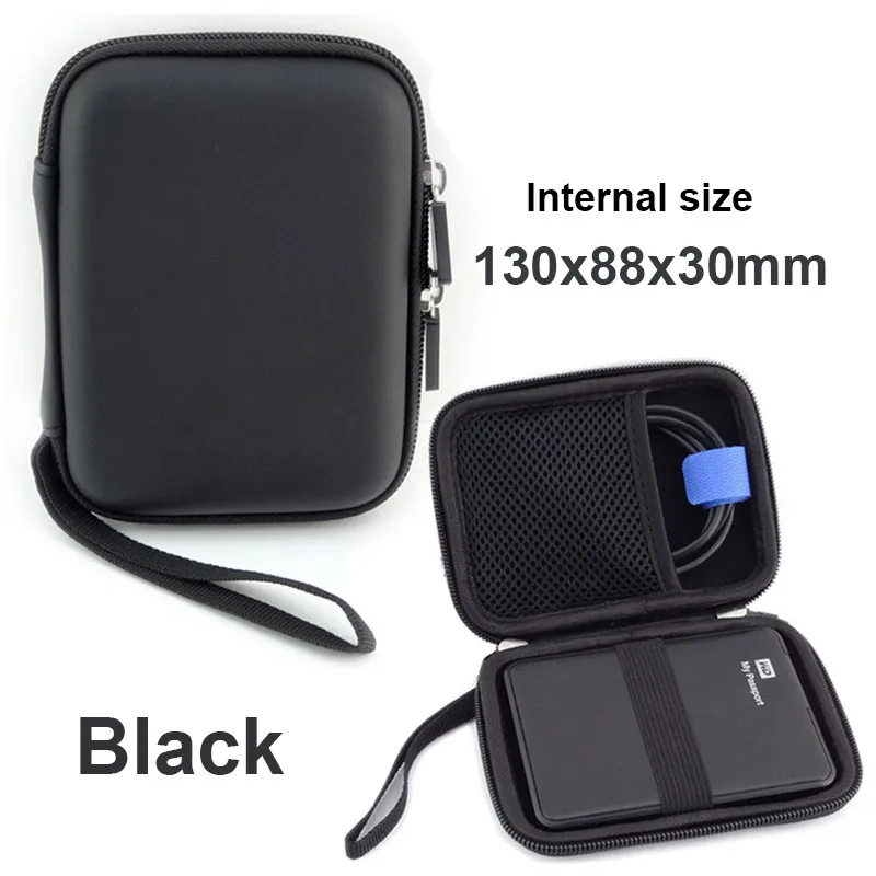 External Hard Drive Disk Portable Zipper Case Bag Pouch Protector For 2.5