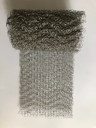 5m/lot Width: 100mm 304 stainless steel Corrugated mesh Vapor-liquid filter Mesh mist eliminator filler Distillation Reflux