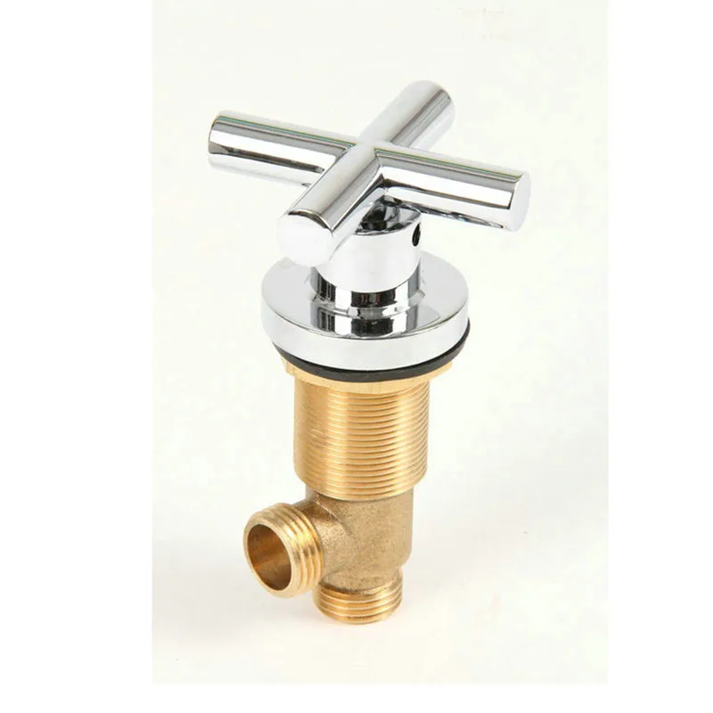 Vidric Brass split - style massage five - piece water faucet hot and cold water switch valve  accessories 3PCS/LOT BOYI 10