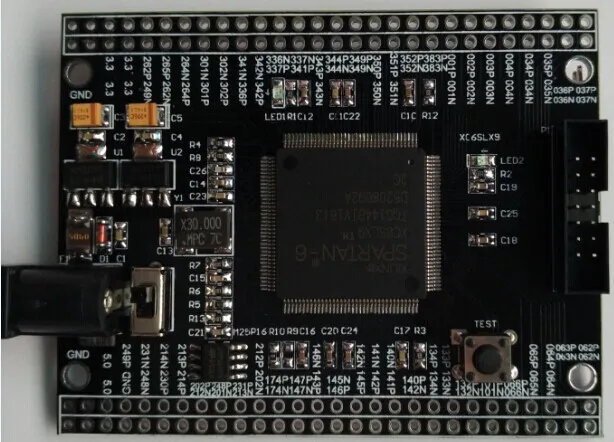 

Новая плата Xilinx FPGA Spartan6 XC6SLX9, новая системная плата, минимальная системная плата