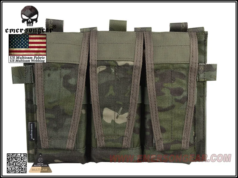 Eden triple magazine pouch only for AVs, combat, molle, MC, Tropic, em9030