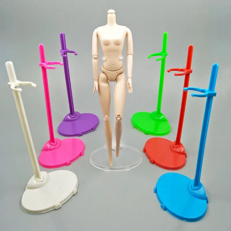 10pcs/lot Doll Stand Display Holder For Barbie Dolls Support 1/6 Doll Accessories