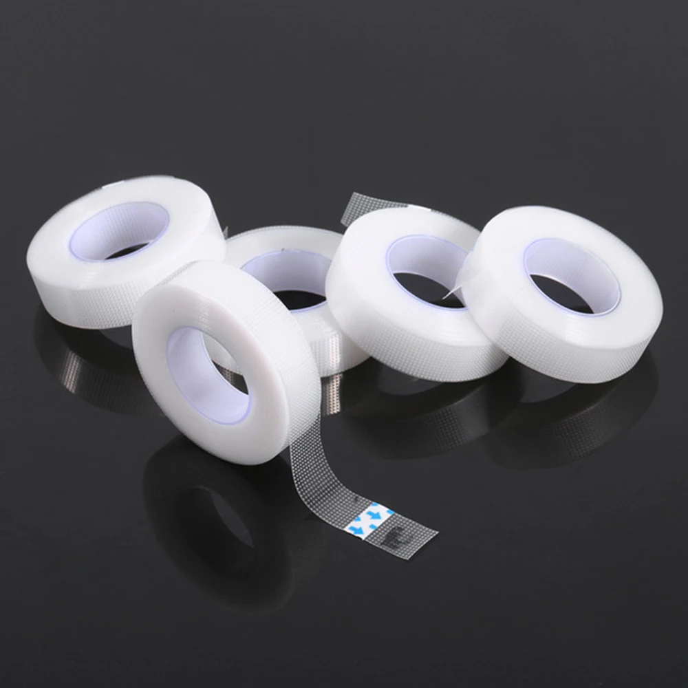 1/3/5 Rolls Professional PE/Non-Woven Lash Tape Breathable Anti-allergy Under Eye Pad Micropore Tape Eyelashes Extension Tape