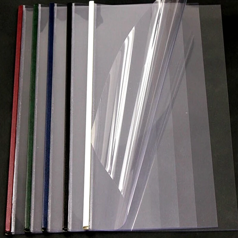 5PCS/LOT ReadStar A4 36-50mm(316-495sheets) Steel Spine Thermal Binding Covers Metal BridgeCrystal Matte Book Binding Covers