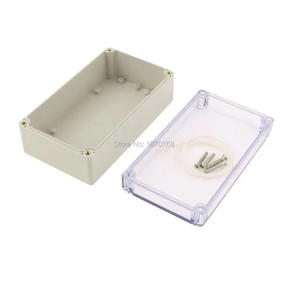 158mmx90mmx60mm Transparent Cover Waterproof Junction Box Terminal Box Enclosure