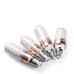 E27 LED Lamp E14 LED Bulb SMD2835 220V Corn Bulb 8W/12W/25W Chandelier Candle LED Light For Home Decoration