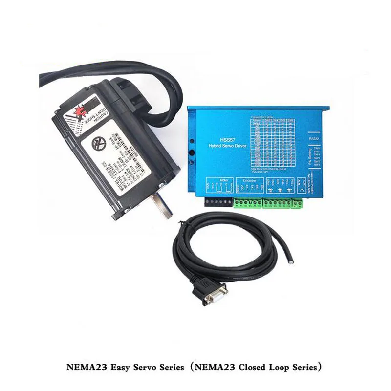 

Nema 23 2-phase stepper Servo motor set HSS57 driver + 2N.m 57 full closed Loop high-speed stepper motor