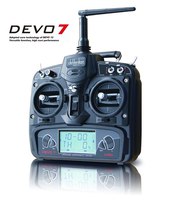 Original Walkera RC drone Remote Control Devo 7 DEVO7 transmitter 7 Channel DSSS 2.4G Transmiter + RX701 Receiver