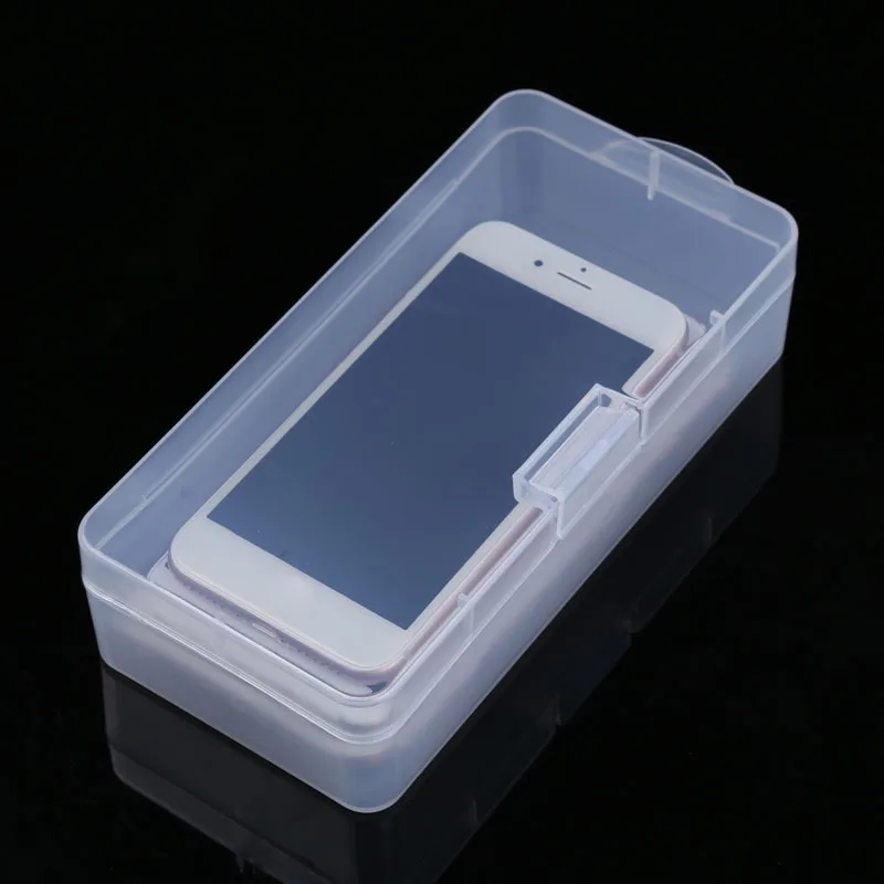 Mobile Phone Storage Box Transparent Tool Box for iPhone Samsung Huawei Outillage Herramientas Cell Phone Repair Tools