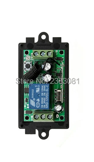 Hohe Qualität neue DC 12V 10A 1CH 315MHz/433MHZ Drahtlose RF Fernbedienung Schalter teleswitch 8 * katze auge Sender + 1 * Empfänger