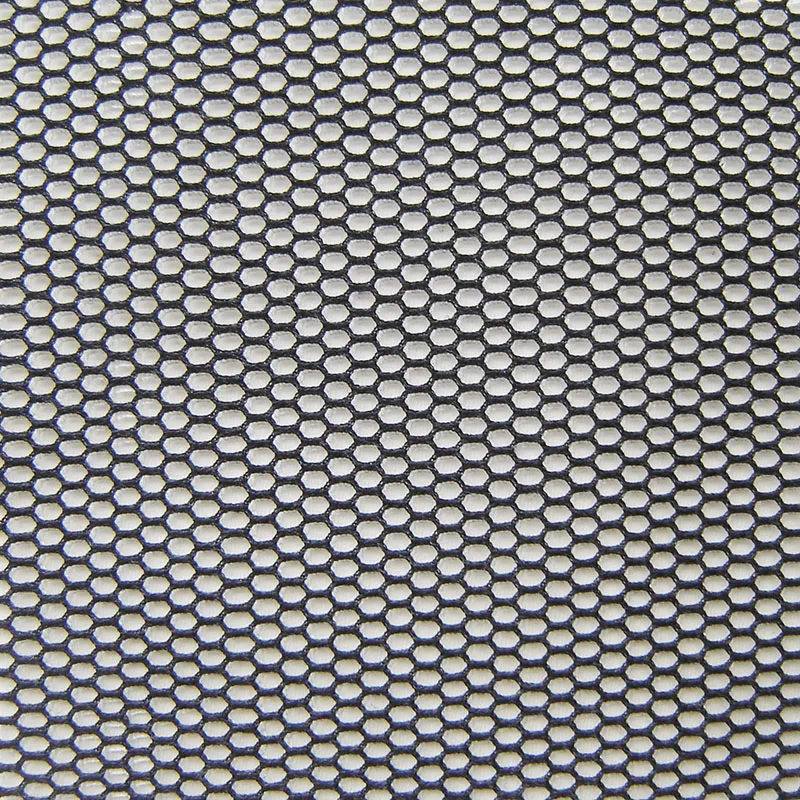 Double Color 3D Air Layer Mesh Fabric, Polyester Design Hexagon Net, T-Show Dress, Sport Product, Multifunction Cloth, 1 Yard