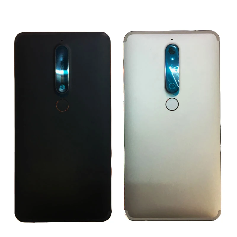 ZUCZUG New Metal Rear Housing Battery Cover For Nokia 6.1 2018 TA-1043 TA-1045 TA-1050 TA-1054 TA-1068 Rear Case Housing