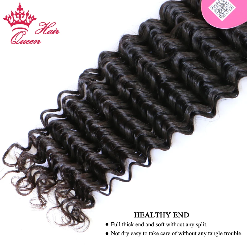100% Unprocessed Virgin Top Brazilian Raw Hair Bundles Deep Wave Natural Color 30 Inch 100% Virgin Human Hair Weave