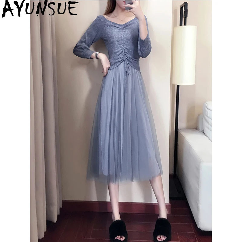 

Spring Summer Dress Women Clothes 2020 Two Piece Set Women Tops + Dresses Korean Dress Elegant Office Party Dress Vestido ZT2123