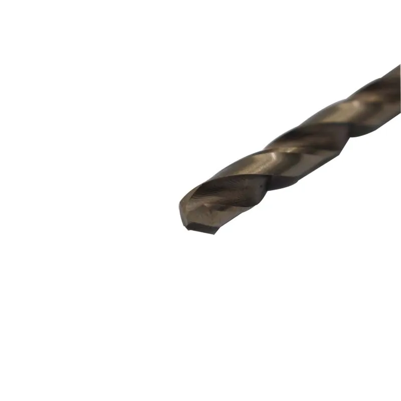 Broca de metal m35 5.1mm de alta velocidade, cabo reto com cobalto, broca de metal de aço inoxidável especial de moagem completa com 10 peças