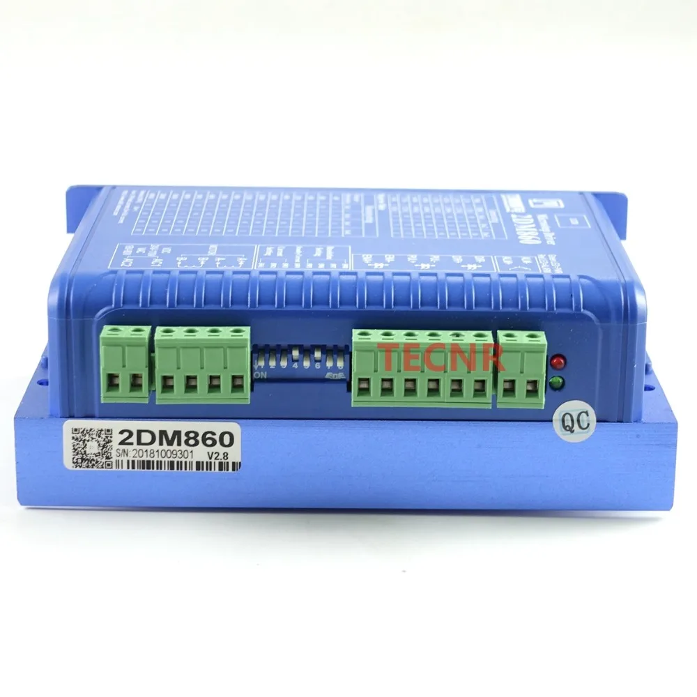 2 Phase 2DM860 Stepper Motor Driver 30-80V 2.1-8.4A untuk CNC Router