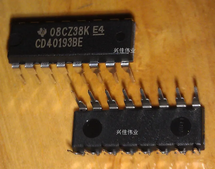 10 PCS TI Autêntico CD40193BE CD40193 DIP16 Logic IC Pacote