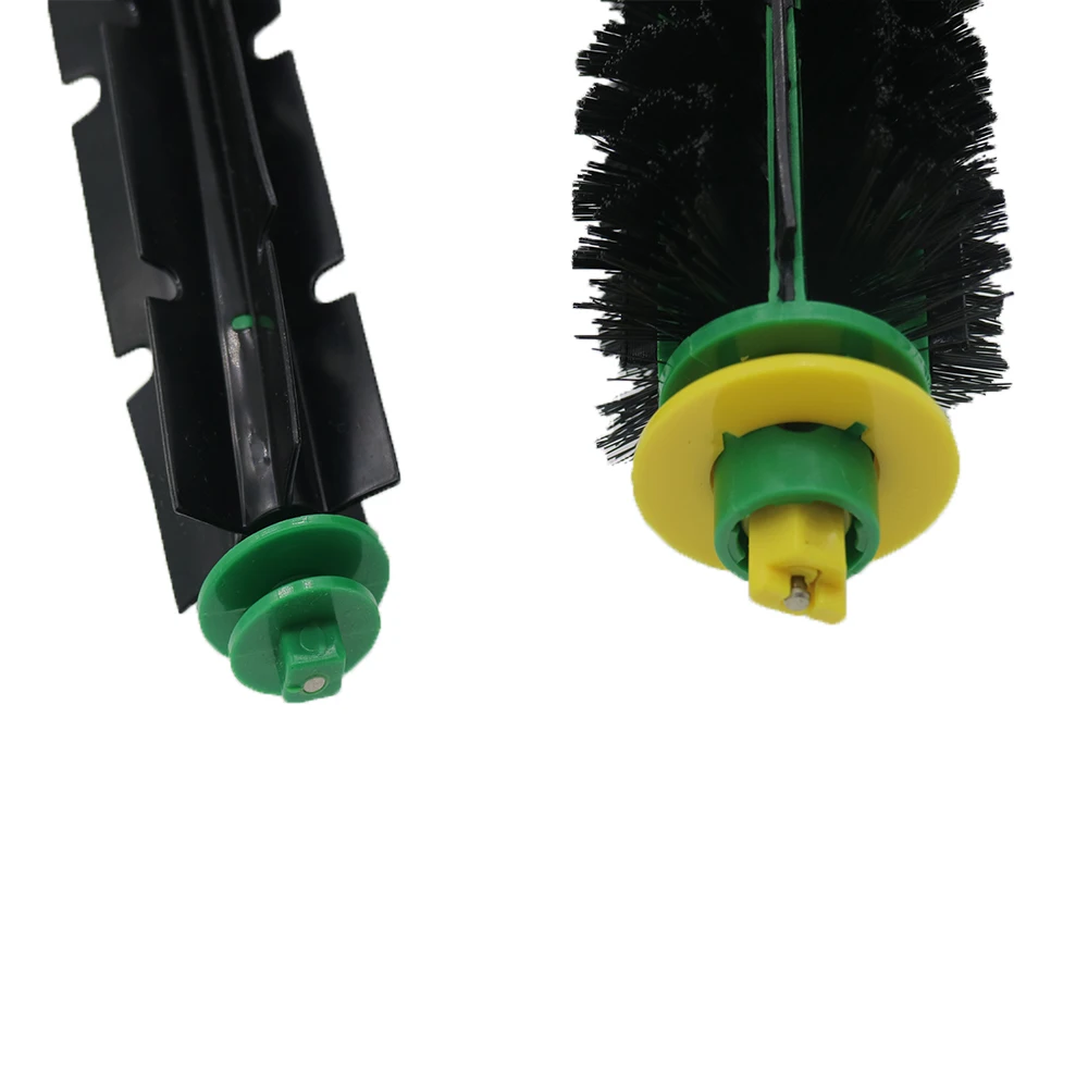 1 set/2 pcs Setole della Spazzola + Pennello Frusta Flessibile Per iRobot Roomba Serie 500 550 570 Pulito