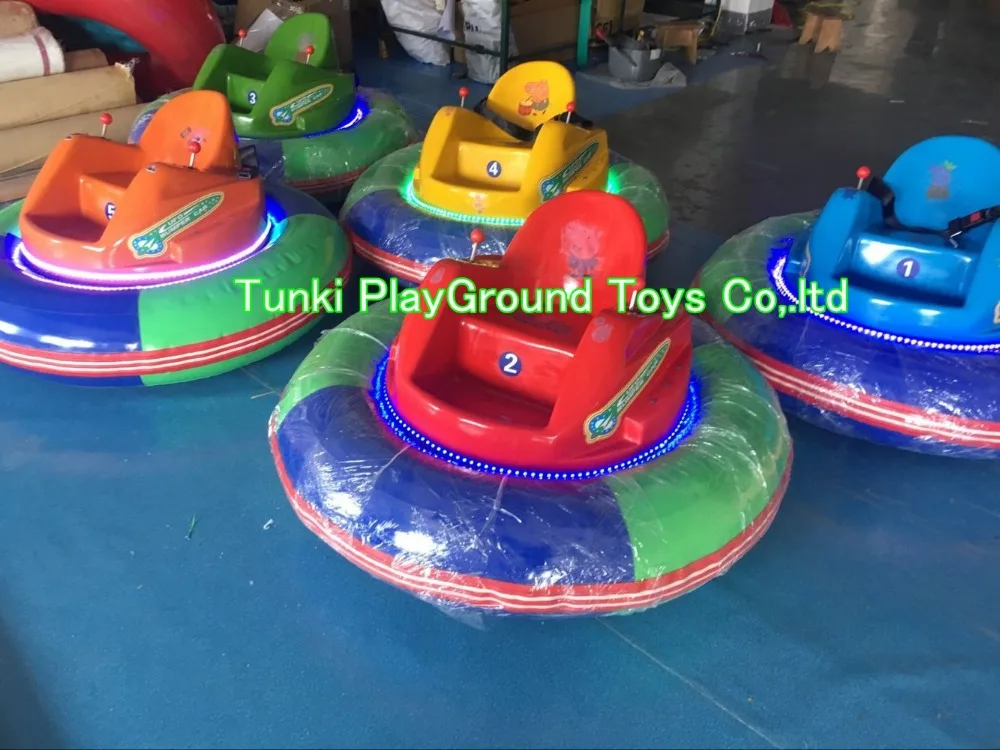 

Indoor theme park play battery bumper cars for kids