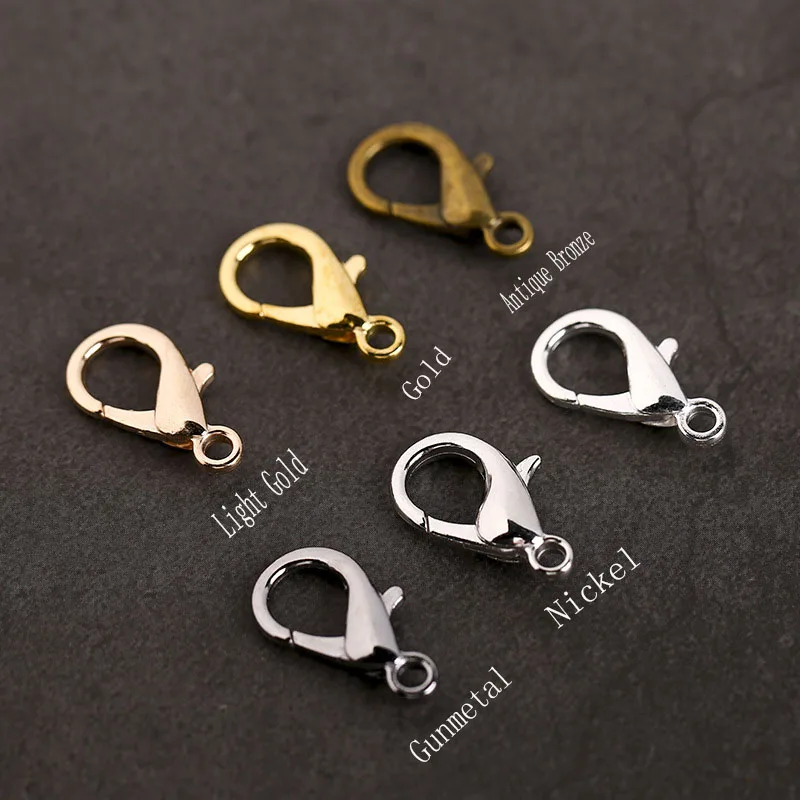 Alloy Lobster Clasps Lobster Clasp Jewelry Clasps, Metal Clasps Necklace Making Supplies