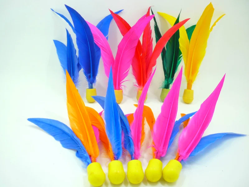 5 pezzi Palline da badminton per esercizi all'aperto Volani da allenamento all'aperto Sport intrattenimento badminton bambini che giocano