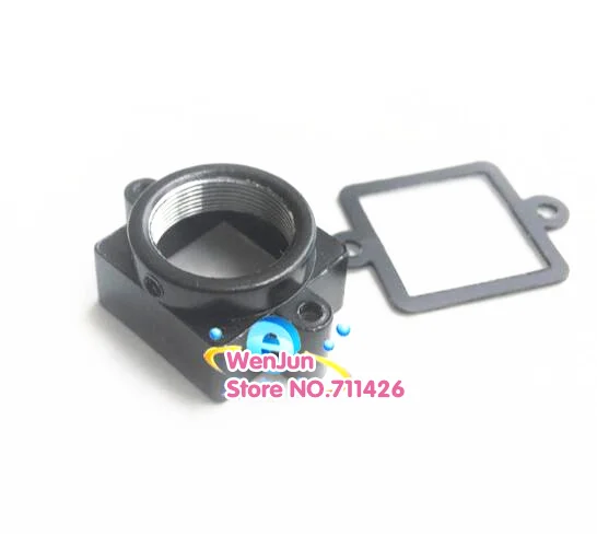 10pcs/lot Metal lens seat M12 lens mount CCD lens holder with gasket  Installation hole distance 20mm Total height 10mm