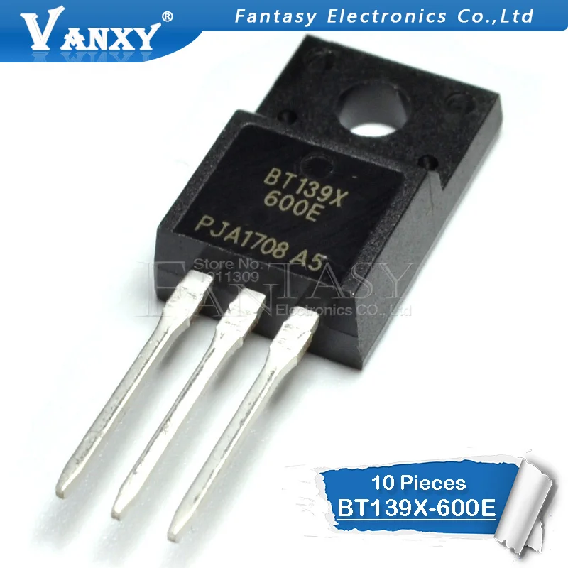 10pcs BT139X-600E TO-220F BT139-600E  TO-220 BT139X-600 BT138X-600E BT137X-600E BT136X-600E BT138-600E BT137-600E BT136-600E