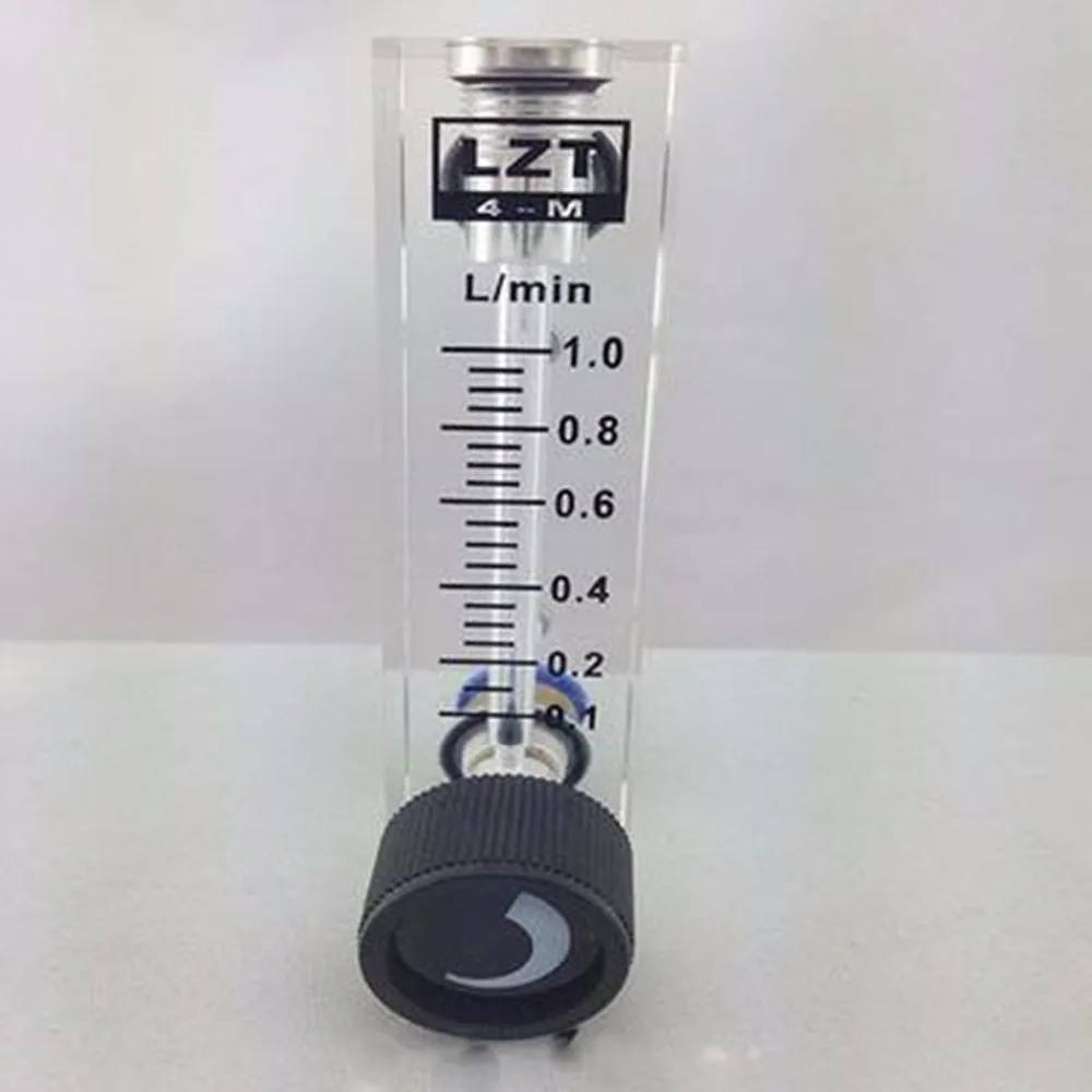 LZT-4T 0.1-1 LPM 0.1-1 L/min Square Panel Gas liquid Flowmeter Flow Meter rotameter LZT4T Tools Flow Measuring