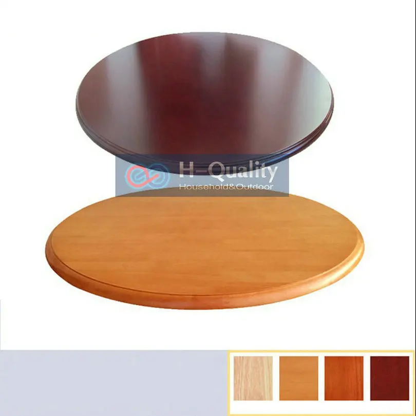 Massief Eiken Houten Draaitafel Lager Lazy Susan Eettafel Kwartelplaat 700 MM/28 INCH Diameter Van 6 Kleur voor Uw Keuze