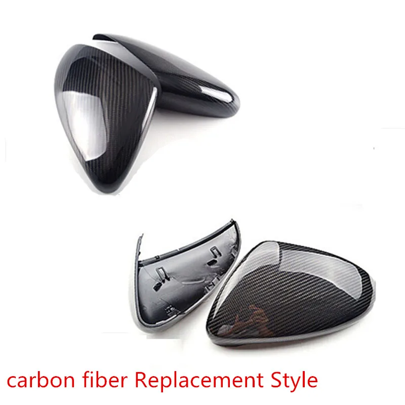 Replacement Style For VW for Volkswagen Golf 7 R Gti 2013 2014 2015 Carbon Fiber Rear View Mirror Car-Styling 2pcs per set