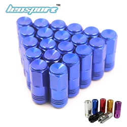 Car Wheel Racing Lug Nuts D1 Billet Aluminum L:52mm For Toyota Mitsubishi HONDA CIVIC ACURA INTEGRA FORD