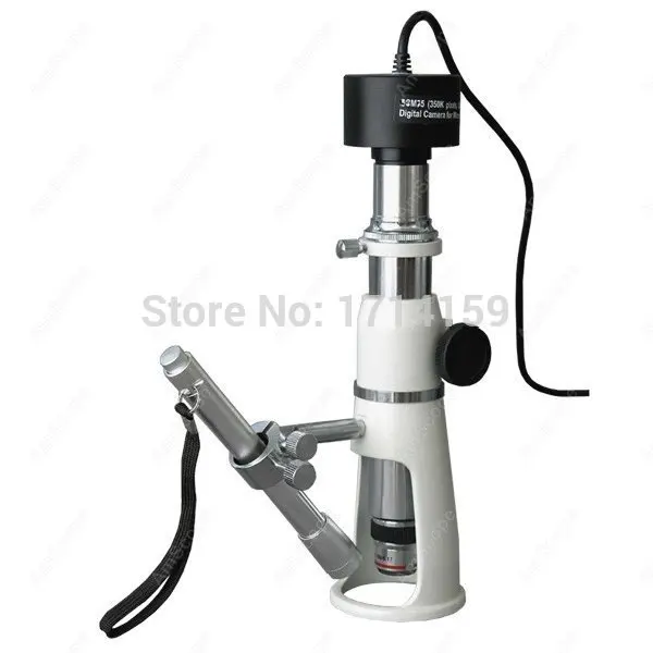 Shop Measuring Microscope-AmScoe Supplies 20X & 50X Shop Measuring Microscope + 8MP Digital Camera