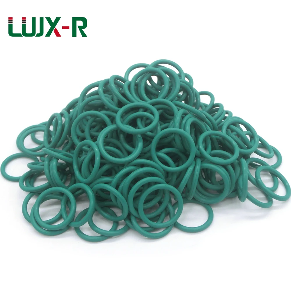 LUJX-R 15pcs 1.9mm Oil Resistance FKM Ring Gasket O-Ring Sealing OD22/23/24/25/26/27/28/29/30/31/32/33/34mm O Ring Seal Washers