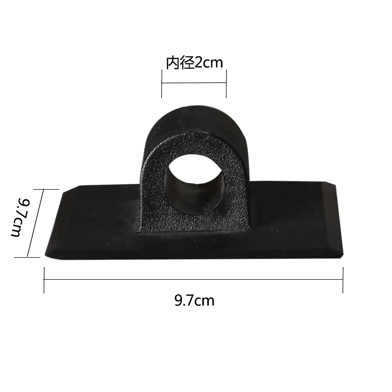 plastic buckle hook button inflatable boat sup board stand up paddle accessory fix motor racket support mount frame