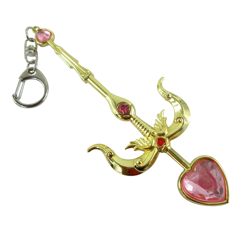 Bsarai Valentine's Day the Night Hunter Heartseeker Shauna Vayne 14cm/5.5'' Crossbow Model Toy Key Chain/Ring