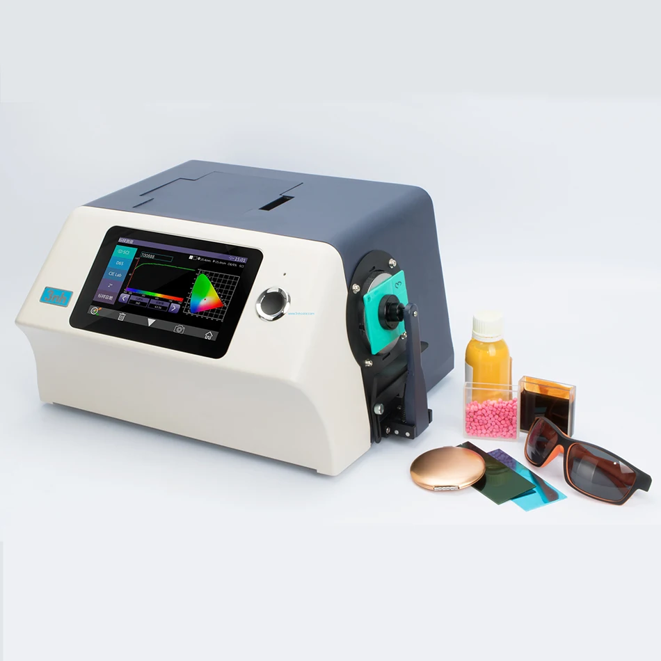 2/10 Degrees High Precison Easy Operating Benchtop Spectrophotometer For Paints Inks Textiles Garments Printing and Dyeing Meter