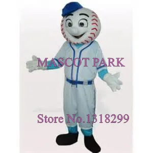 

Mr Met Baseball mascot costume adult Sport Theme Cartoon Character carnival anime cosplay costumes mascotte fancy dress kits