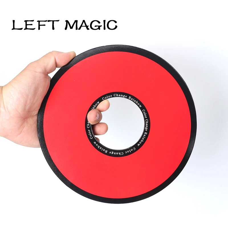 6 Pcs/Set Rainbow Rings Magic Tricks Color Changing Ring Magia Magician Stage Accessories Illusion Props Gimmick Comedy Kids