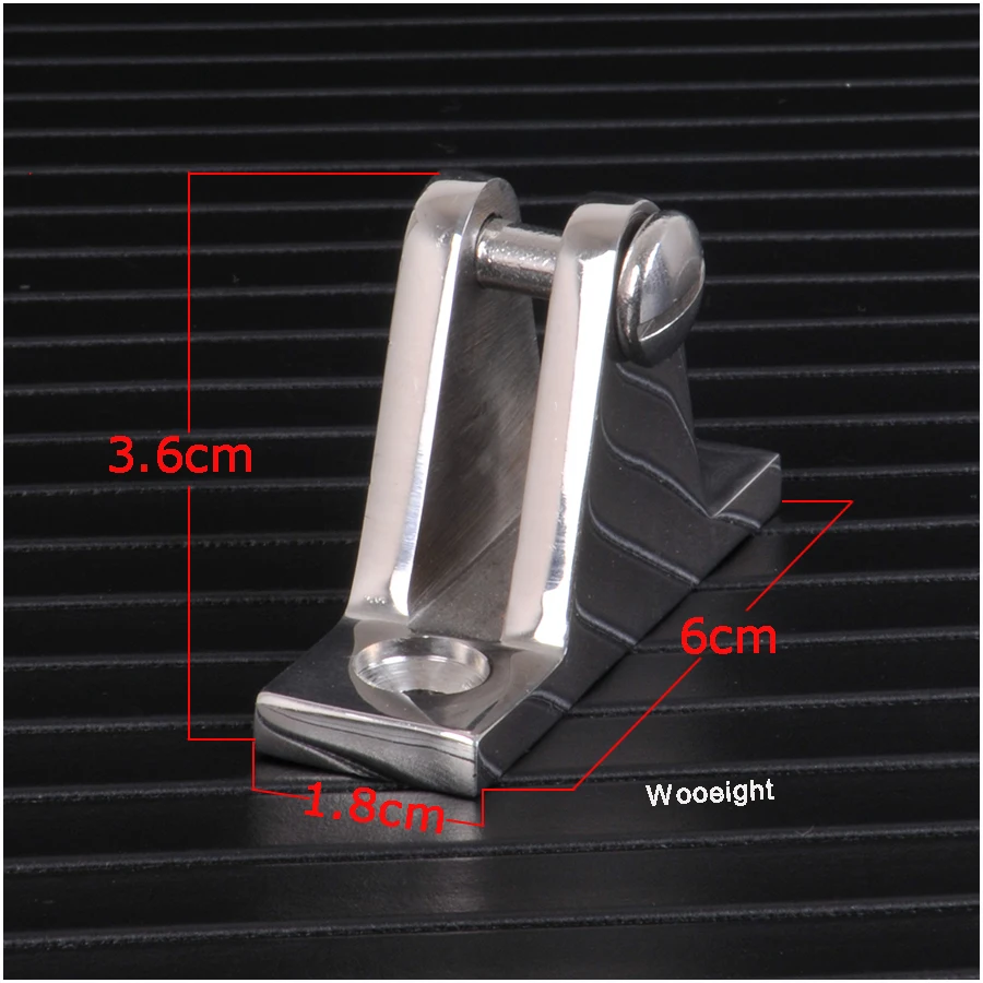 Wooeight 6cm Boat Stainless Steel 316 Deck Hinge Flat Mount For Marine Yacht Kayak Bimini Top Fitting Boat Accessories Marine