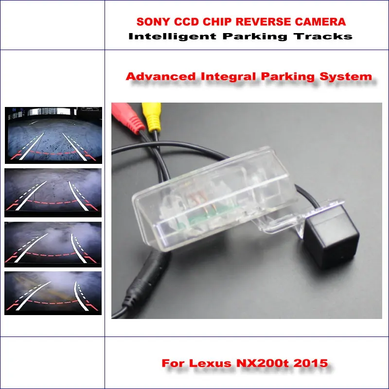 

For Lexus NX200t 2015 Car Rear Camera Intelligent Parking Tracks Backup Reverse Dynamic Guidance Tragectory CAM