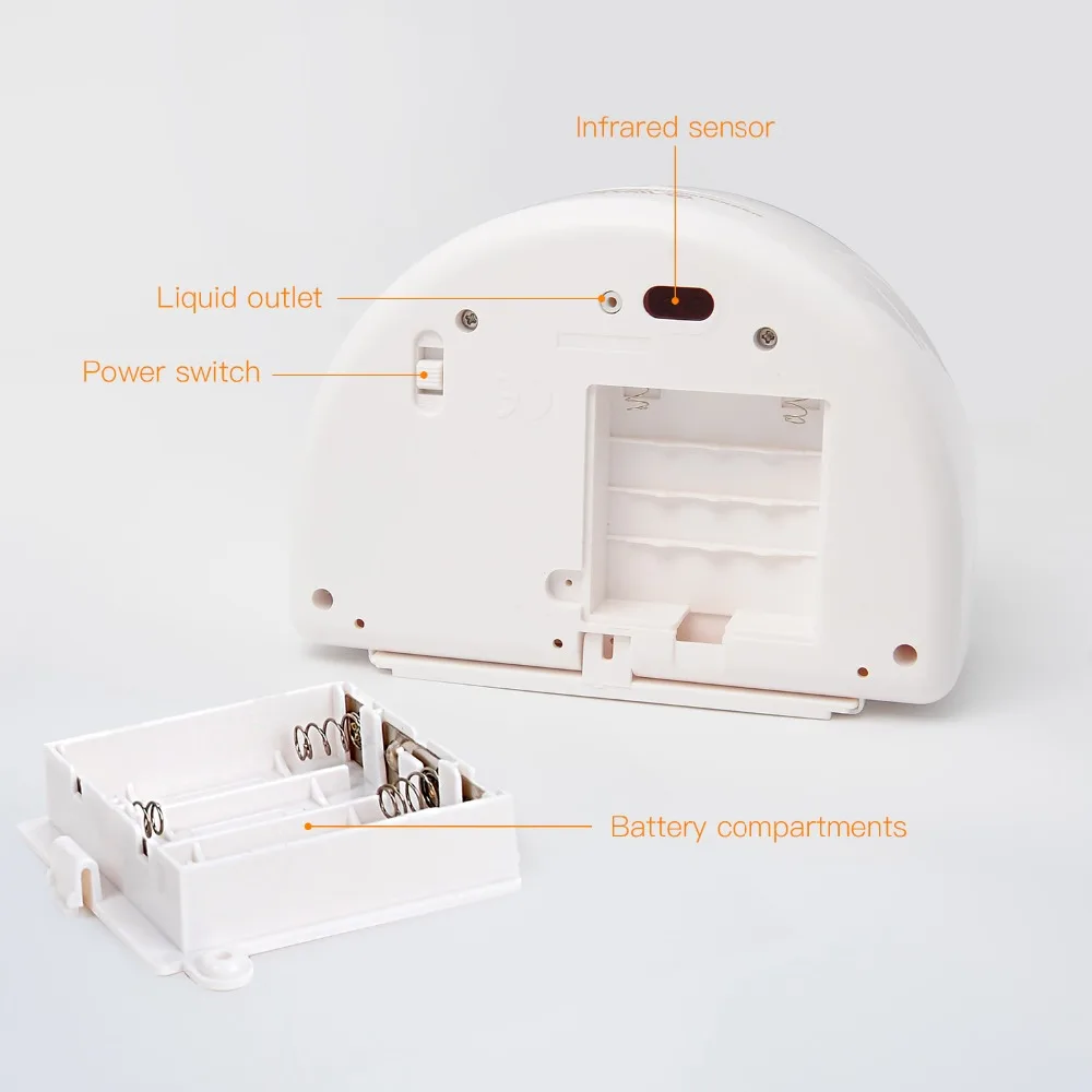 700ML Digitalanzeige Automatischer Induktionsseifenspender Sensor Handwascher mit Tropftyp für Küche Badezimmer Svavo