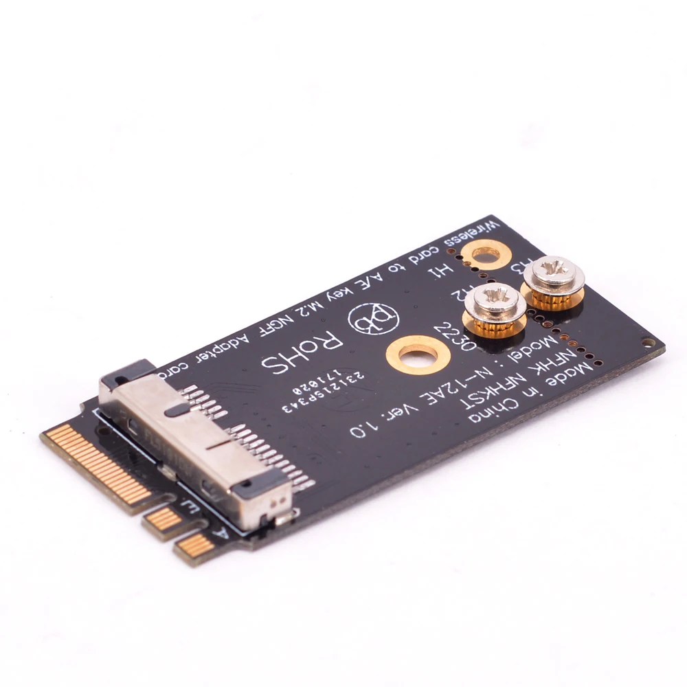 

A/E key M.2 wireless network adapter for Macbook Air / Pro BCM94360CS2 BCM943224PCIEBT2 module