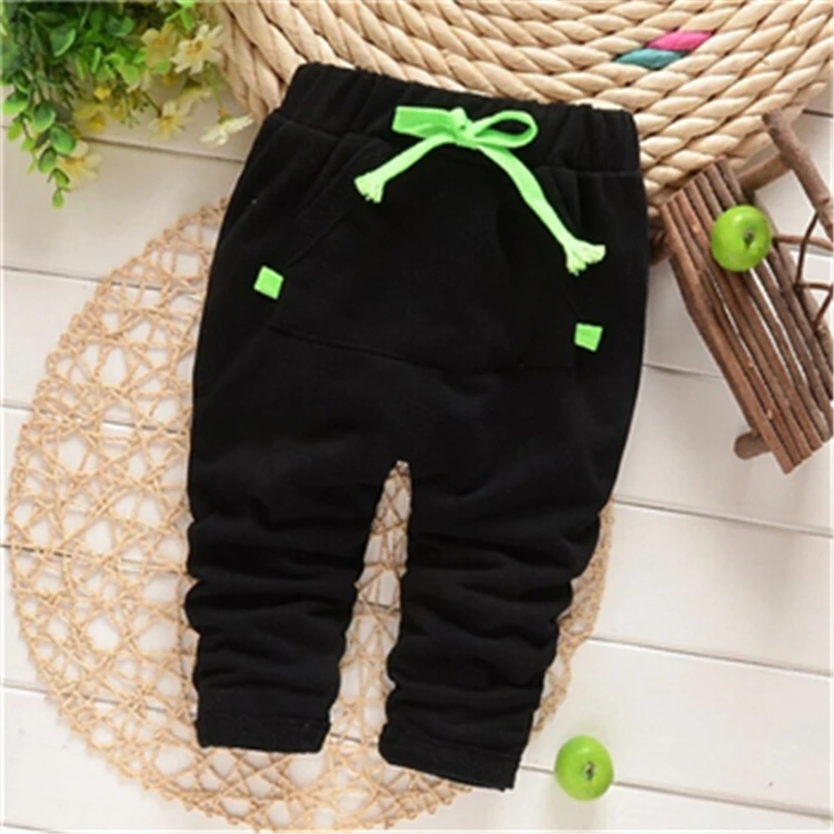 2024 New Baby Pants Spring Cotton High Quality Korean Fashion Children Harem Pants 0-2 Years Kids Pants For Baby Boy Ggirls