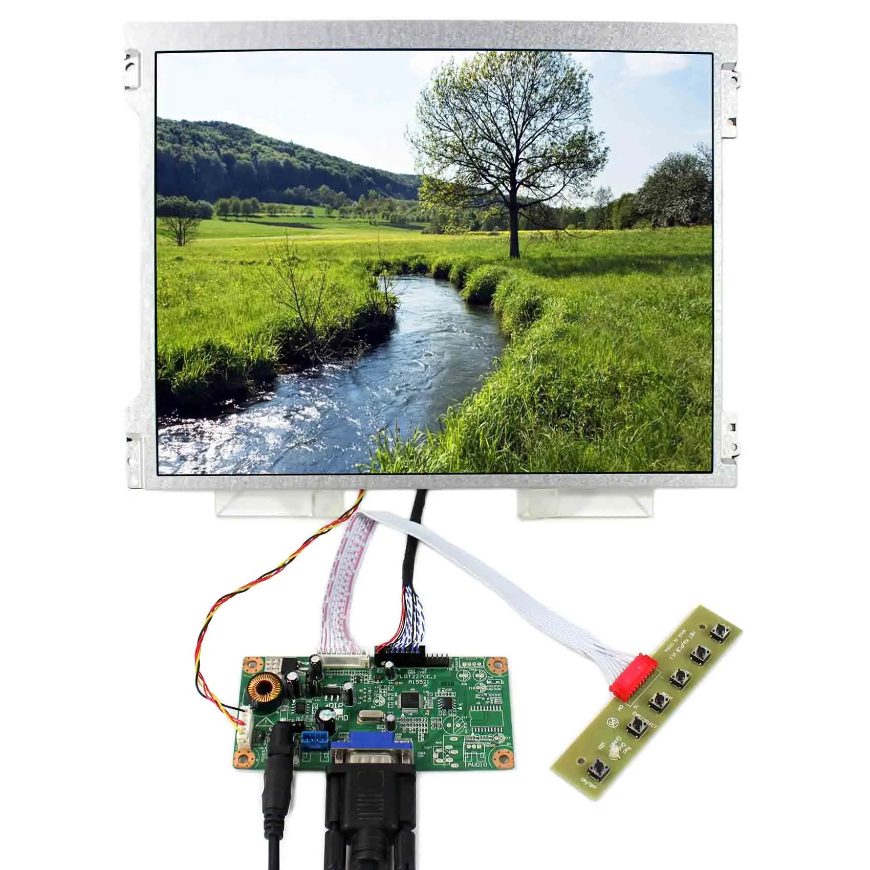 VGA LCD Controller Board With 12.1