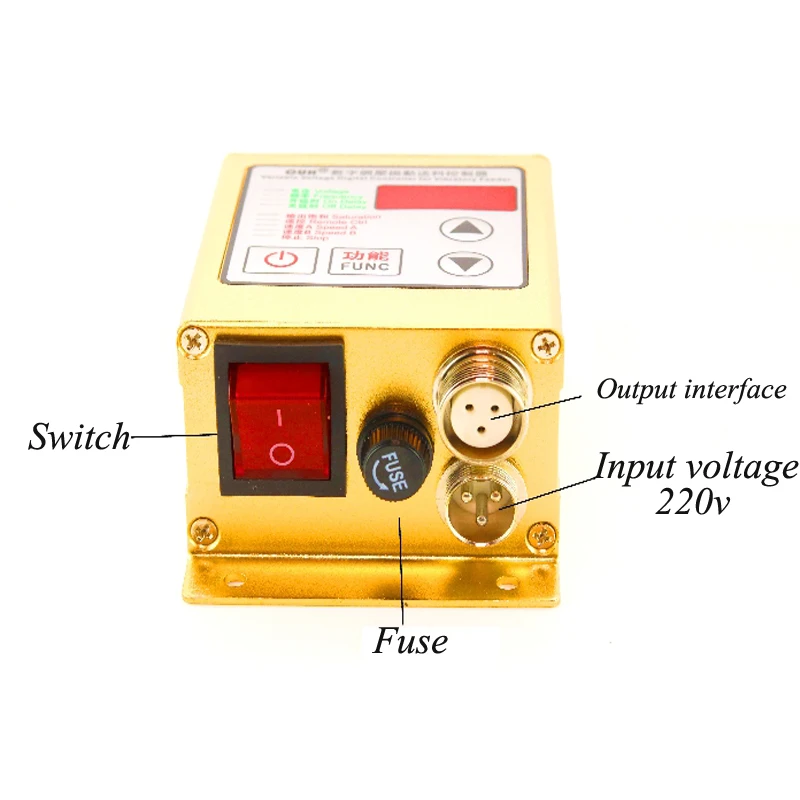 5A Intelligent Digital Voltage Regulation Vibration Feeding Control Speed Regulator Feeding Speed Regulation Appliance SDVC20-S