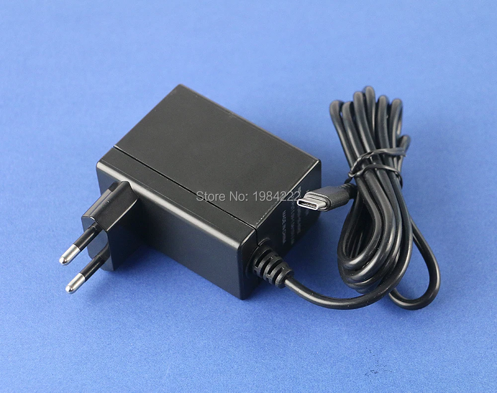 10 unids/lote 2.6A cargador/adaptador de CA para Switch NS consola de juegos cargador de enchufe UE/EE. UU. fuente de alimentación de carga de pared viaje en casa