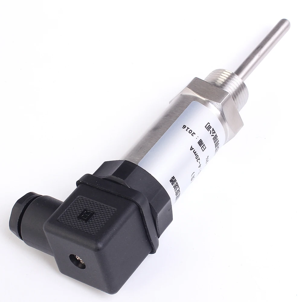 -100-600 Celsius PT100 Temperature Transmitter 4-20mA M20X1.5 Thread 50MM Plug-in Integrated Temperature Sensor Monitor Module