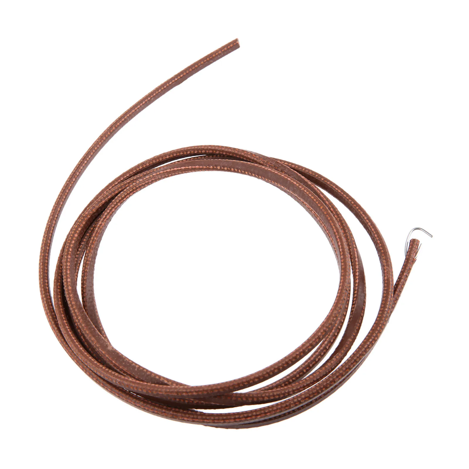 1Pc 175cm/5.74(ft) Leather Belt Treadle Parts with Metal Hook fit for Singer Jones Sewing Machine Sewing Tools Accessory